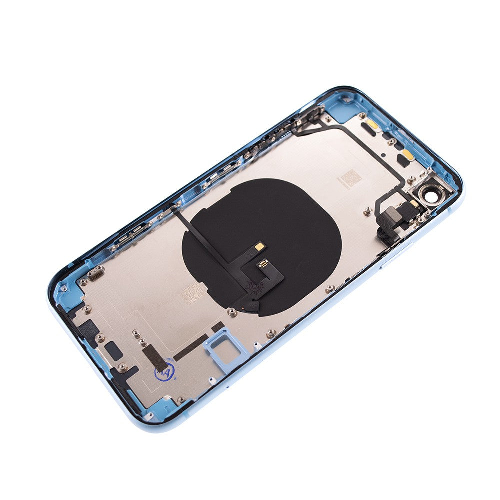 Rear Housing with Small Parts for iPhone XR -Blue Rear Housing with Small Parts for iPhone XR -Blue